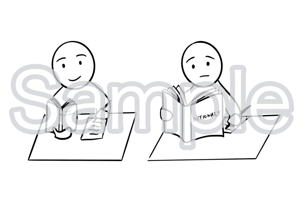 〜やすい / 〜にくい | 日本語イラスト