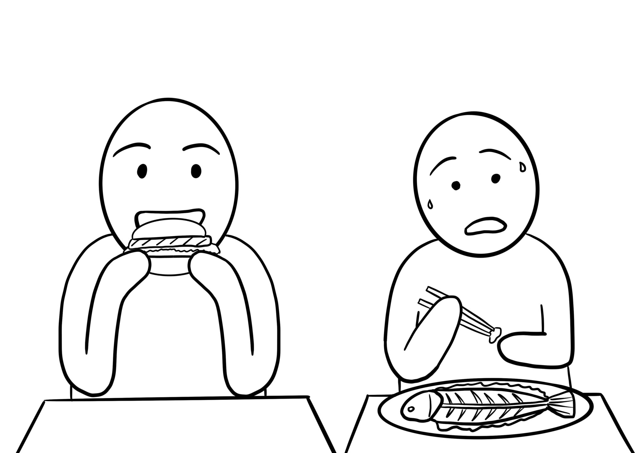 【日本語絵カード】「〜やすい / 〜にくい」のイラストまとめ | 日本語イラスト