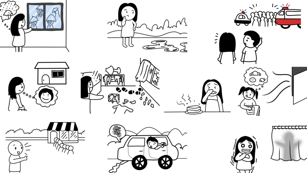 【日本語絵カード】「〜ようだ / みたいだ（推量）」のイラストまとめ